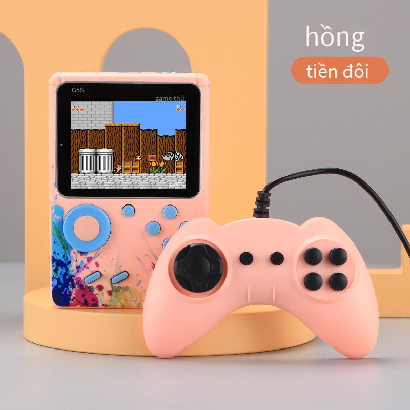Bảng điều khiển trò chơi cổ điển cầm tay G5S kiểu mới nhất Bảng điều khiển trò chơi FC 500 trong một màn hình màu cổ điển bảng điều khiển trò chơi dành cho trẻ em màn hình lớn