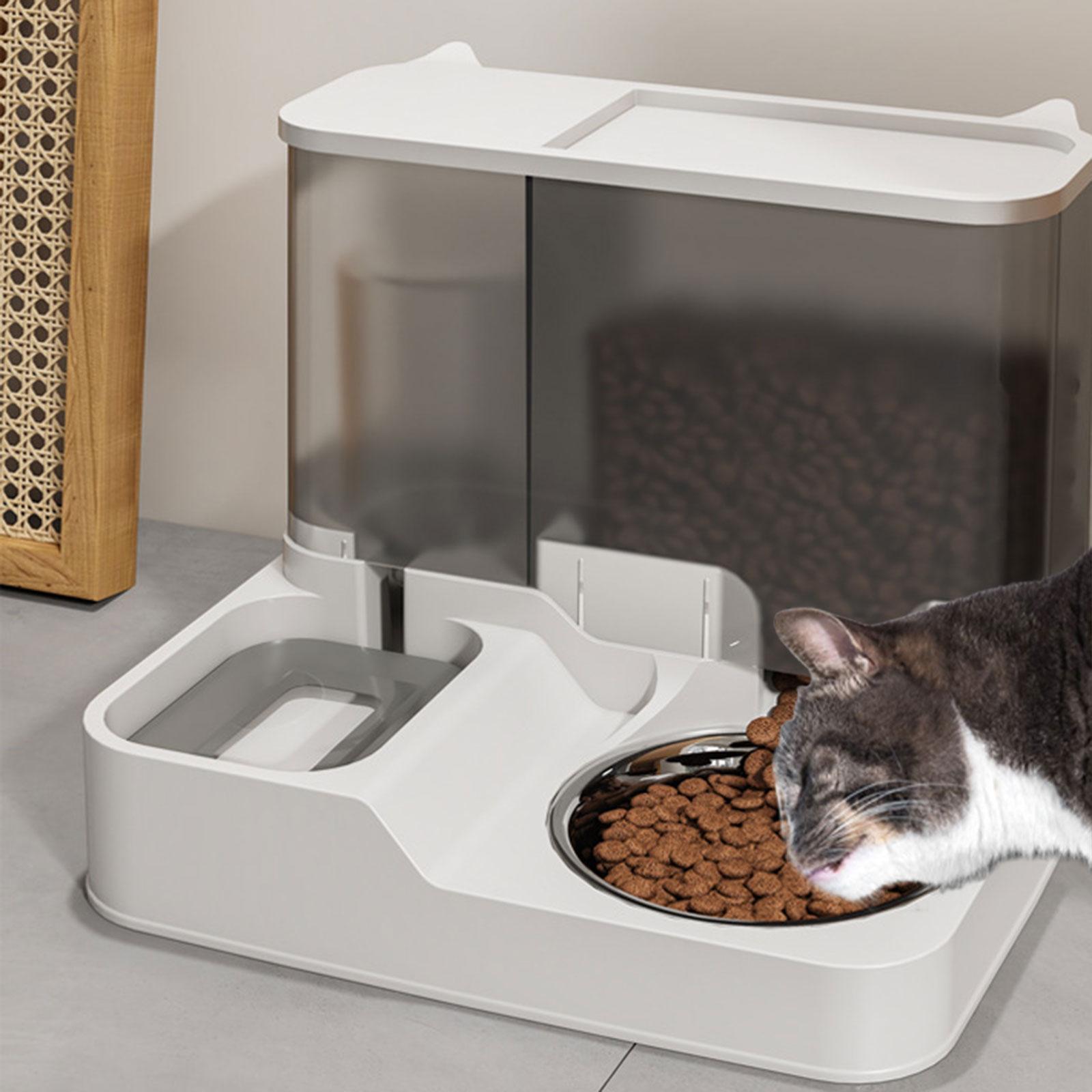 Automatic Dog Water Dispenser Cat Feeder Practical Anti Overturning Dog Dish