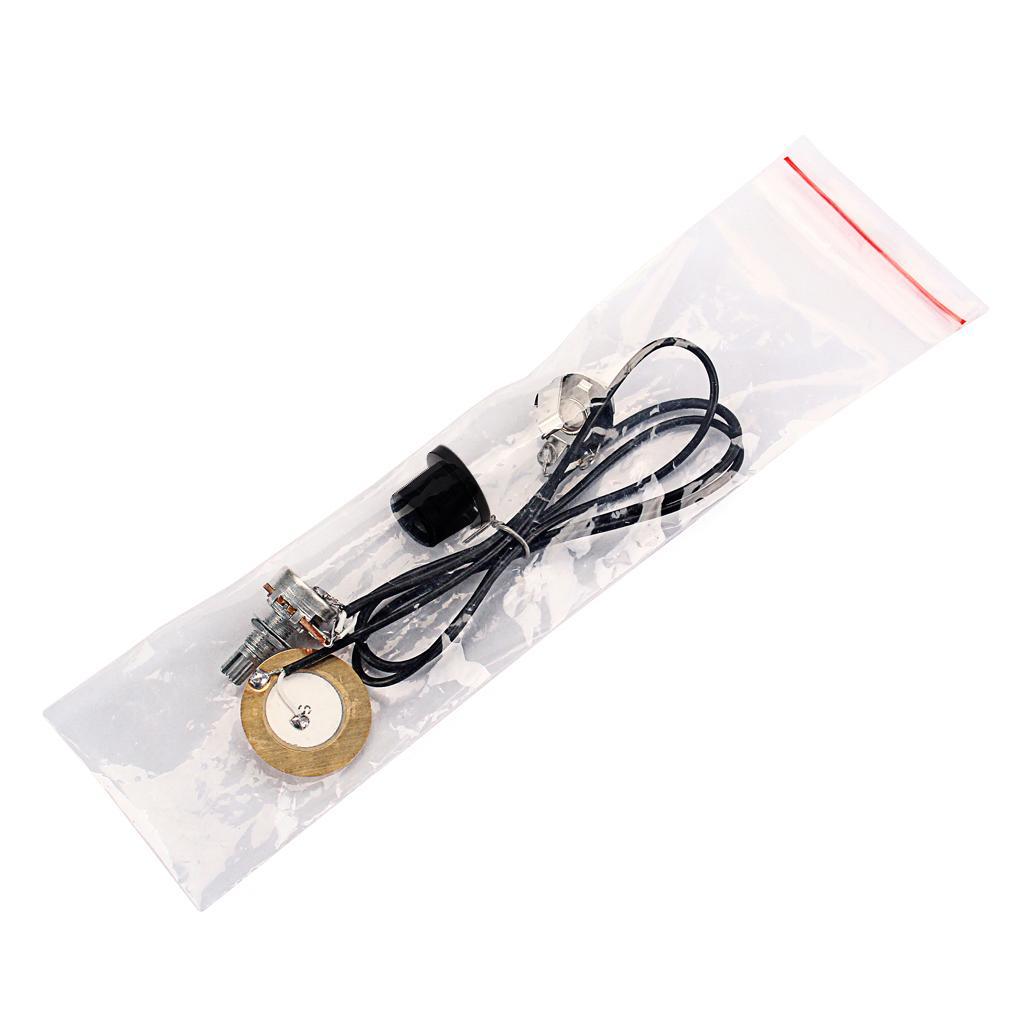 6.35mm Piezo Transducer Pickup For Acoustic Guitar Violin Banjo Mandolin