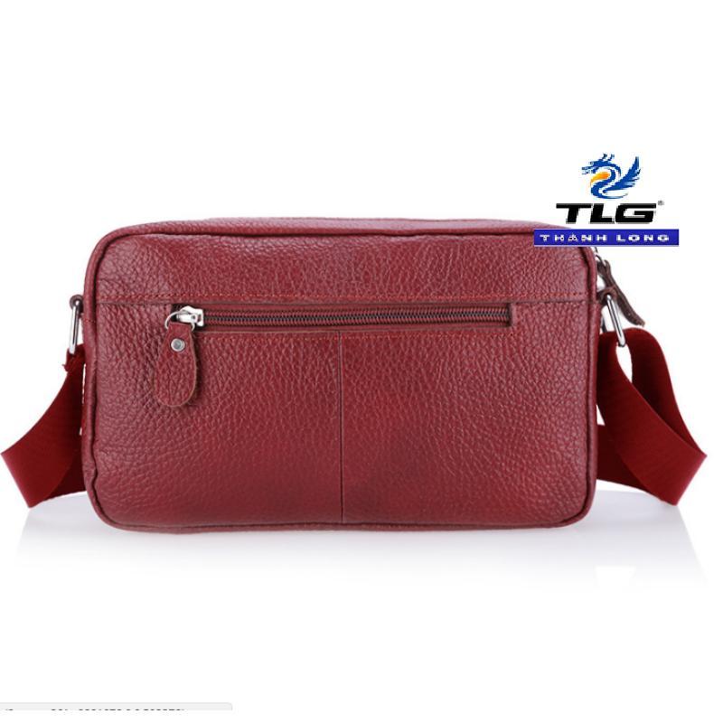 Túi đeo chéo da thật cao cấp Đồ Da Thành Long TLG 208241 - khuyen mai tui xach