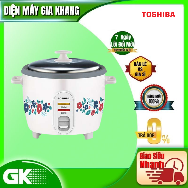 Nồi cơm nắp rời Toshiba RC-18MH2PV 1.8 lít - Hàng chính hãng
