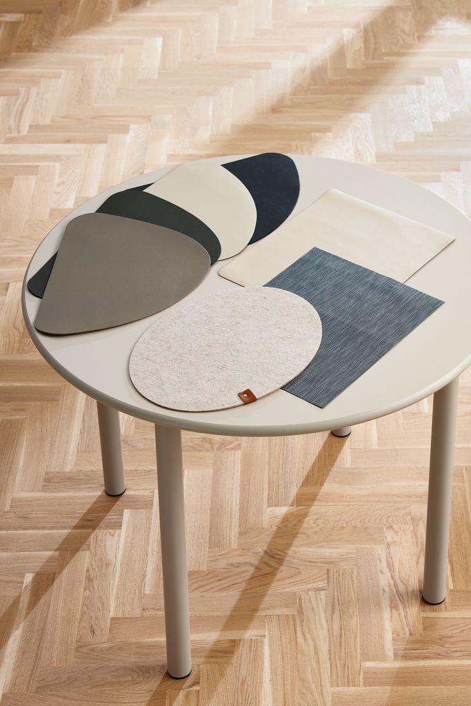 Tấm lót đĩa | JYSK Knegras | polyester | be | R33xD43cm