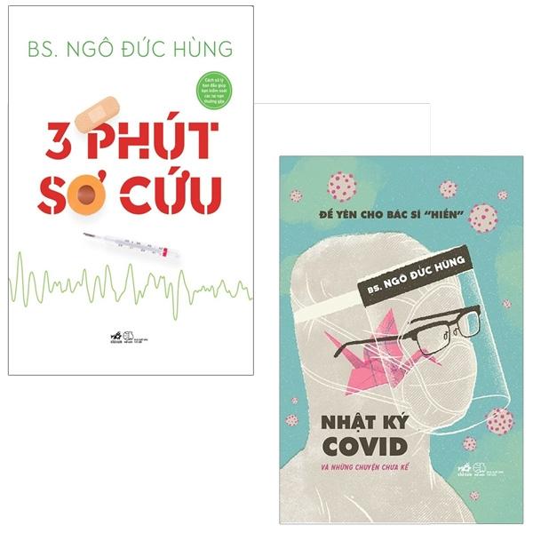 Bộ Sách 3 Phút Sơ Cứu + Để Yên Cho Bác Sĩ “Hiền” - Nhật Ký Covid Và Những Chuyện Chưa Kể  - Kèm Chữ Ký Tác Giả