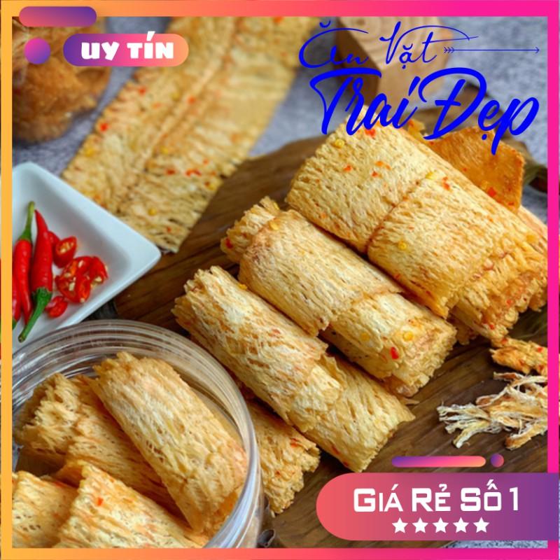 MỰC CÁN TẨM VỊ HỦ PET 250G - TRAI ĐẸP SNACK