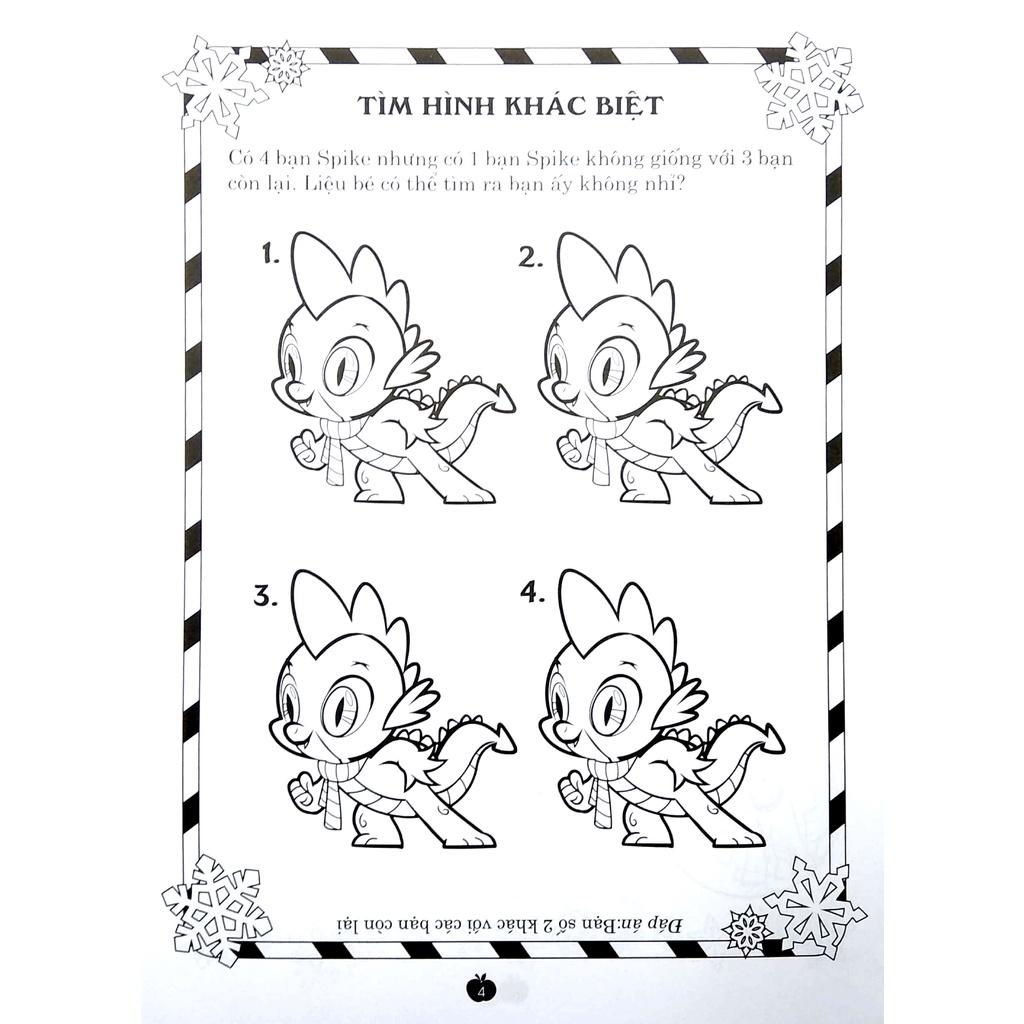 My Little Pony - Jumbo - Tô Màu Và Các Trò Chơi - Tập 3 - Bản Quyền