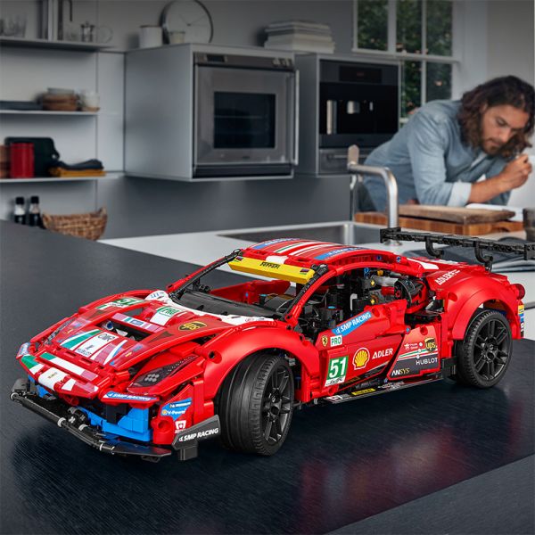 BỘ LẮP RÁP LEGO TECHNIC 42125 SIÊU XE FERRAR 488 GTE