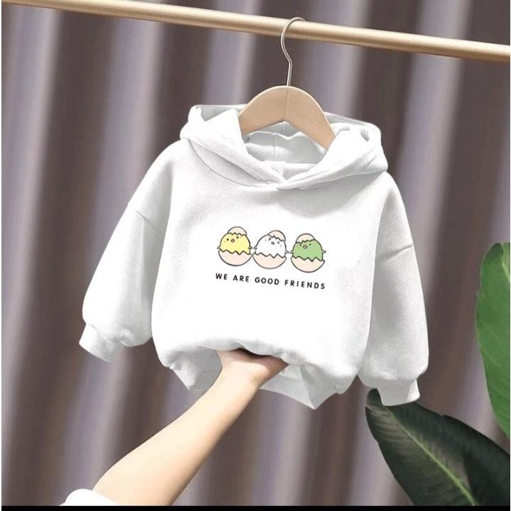 Áo hoodie gà con cute cho bé trai từ 9 đến 33kg , chất nỉ bông siêu xinh