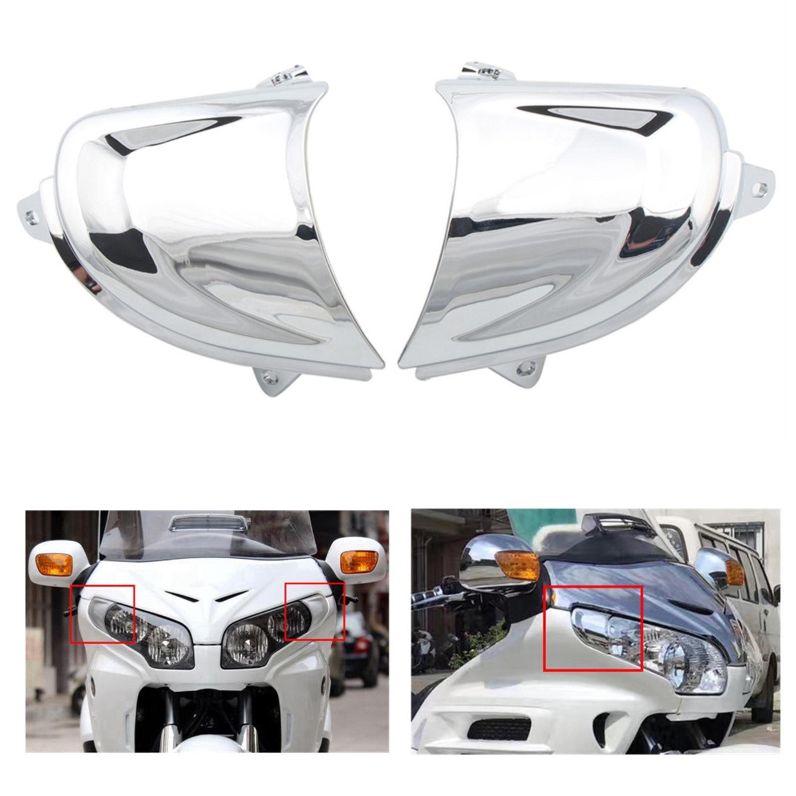 Motorcycle Headlight Cover Trim Fairing Fit For  Goldwing GL1800 New