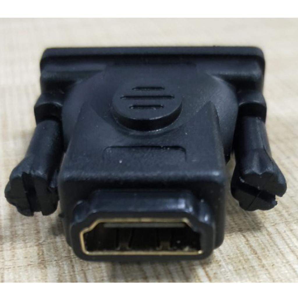 Gold-Plated DVI Male To HDMI Female Adapter For HDTV