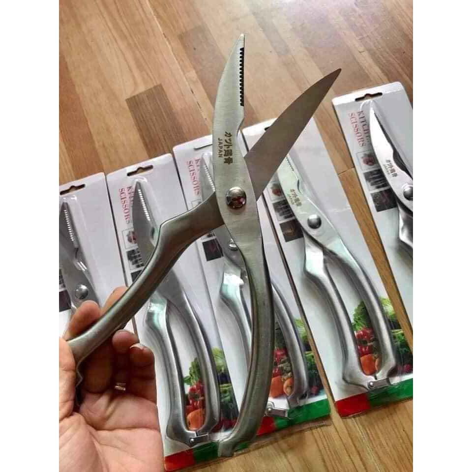 Kéo cắt gà inox xuất Nhật siêu tiện dụng