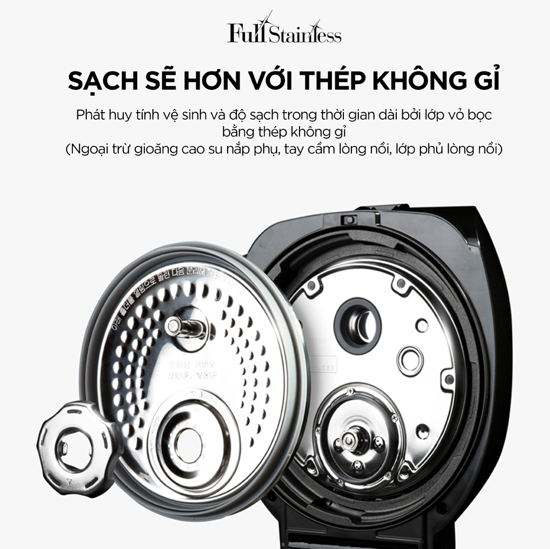 NỒI CƠM ĐIỆN CAO TẦNG CUCKOO CRP-DHXB0610FS - HÀNG CHÍNH HÃNG