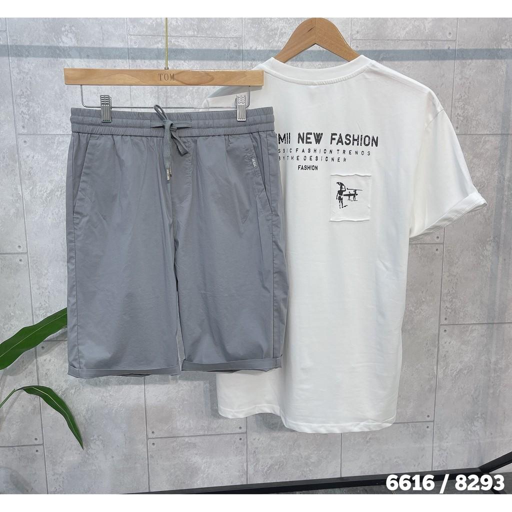 Quần short ngố gió đũi K&amp;K nam Trơn 3 màu  6616