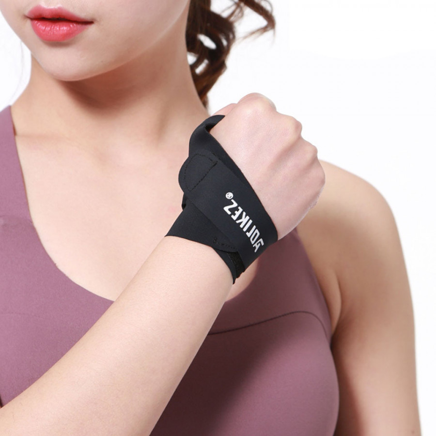 Dây Đeo Nẹp Ống Cổ Tay Hỗ Trợ Khớp Khi Bong Gân Wrist Protector Aolikes Ye - 1673 - Hàng Chính Hãng - Tay Phải - M