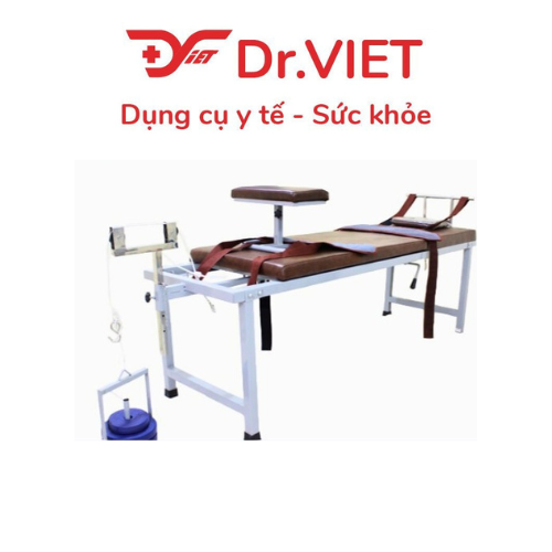 Giường kéo hỗ trợ cột sống 2 khúc DVC 10 – Sản phẩm tiện dụng hỗ trợ chăm sóc vùng lưng, cột sống