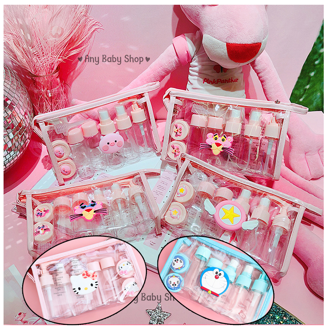 Bộ chiết mỹ phẩm du lịch