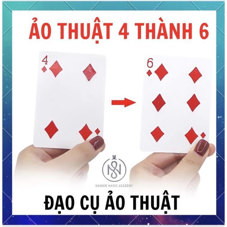 ĐỒ CHƠI ẢO THUẬT LÁ BÀI 4 THÀNH 6