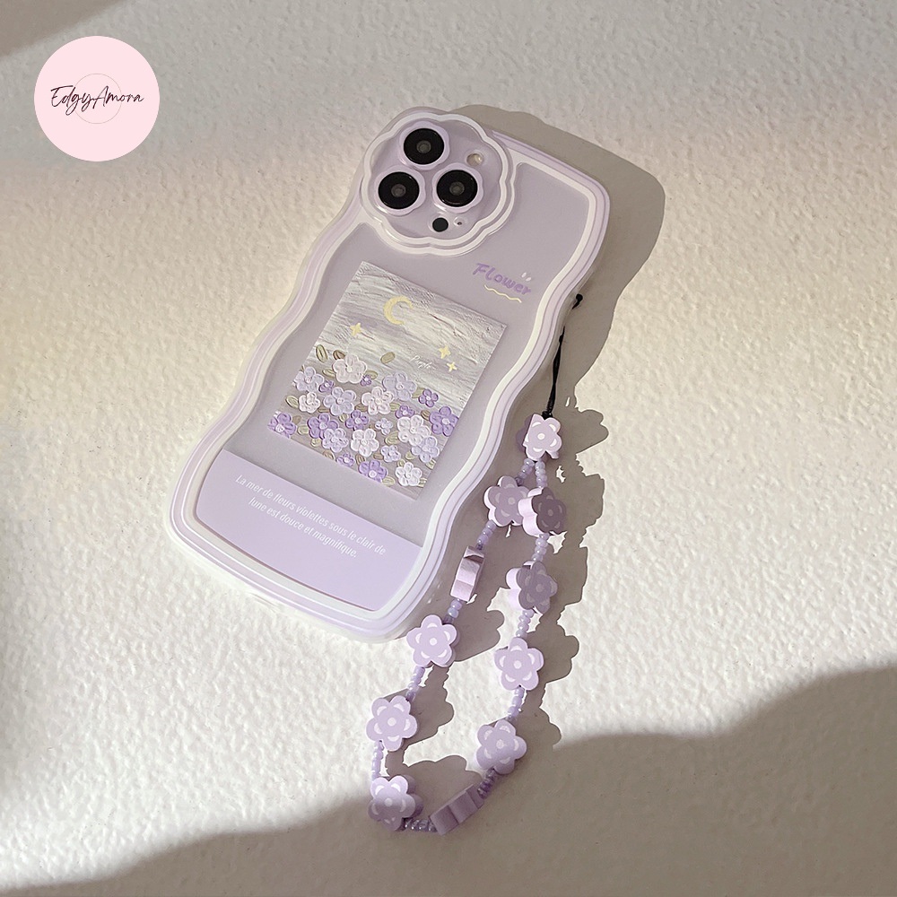 Ốp lưng Iphone chống sốc hình hoa tím dành cho Iphone 11 / Phone 11 Pro / Iphone 11 Pro Max / Iphone 12 / Iphone 12 Pro / Iphone 12 Pro Max / Iphone 13 / Iphone 13 Pro / IPhone 13 Pro Max / Iphone 14/ Iphone 14 Pro / Iphone 14 Pro Max