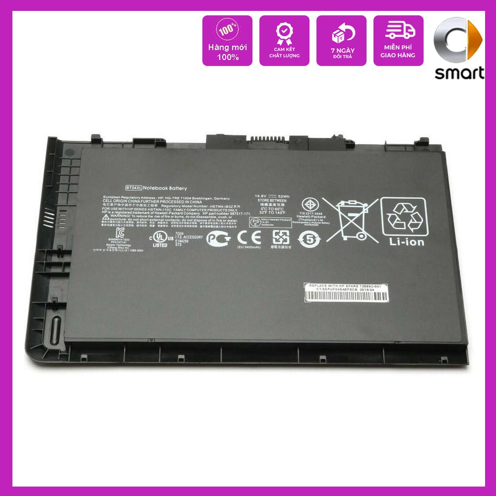 Pin cho Laptop HP 9470 folio13 HP EliteBook Folio 9470m 9480 - BT04XL BA06XL - Hàng Nhập Khẩu - Sản phẩm mới 100%