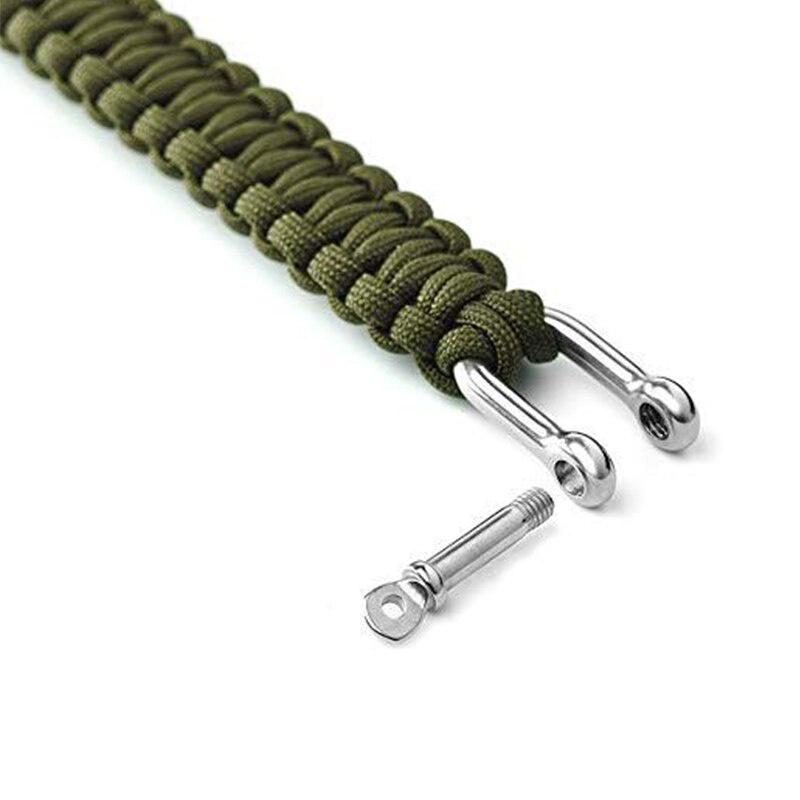 Survival Parachute Rope Bracelet Woven Hand Rope Seven Core Emergency Escape And Lifesaving Bracelet