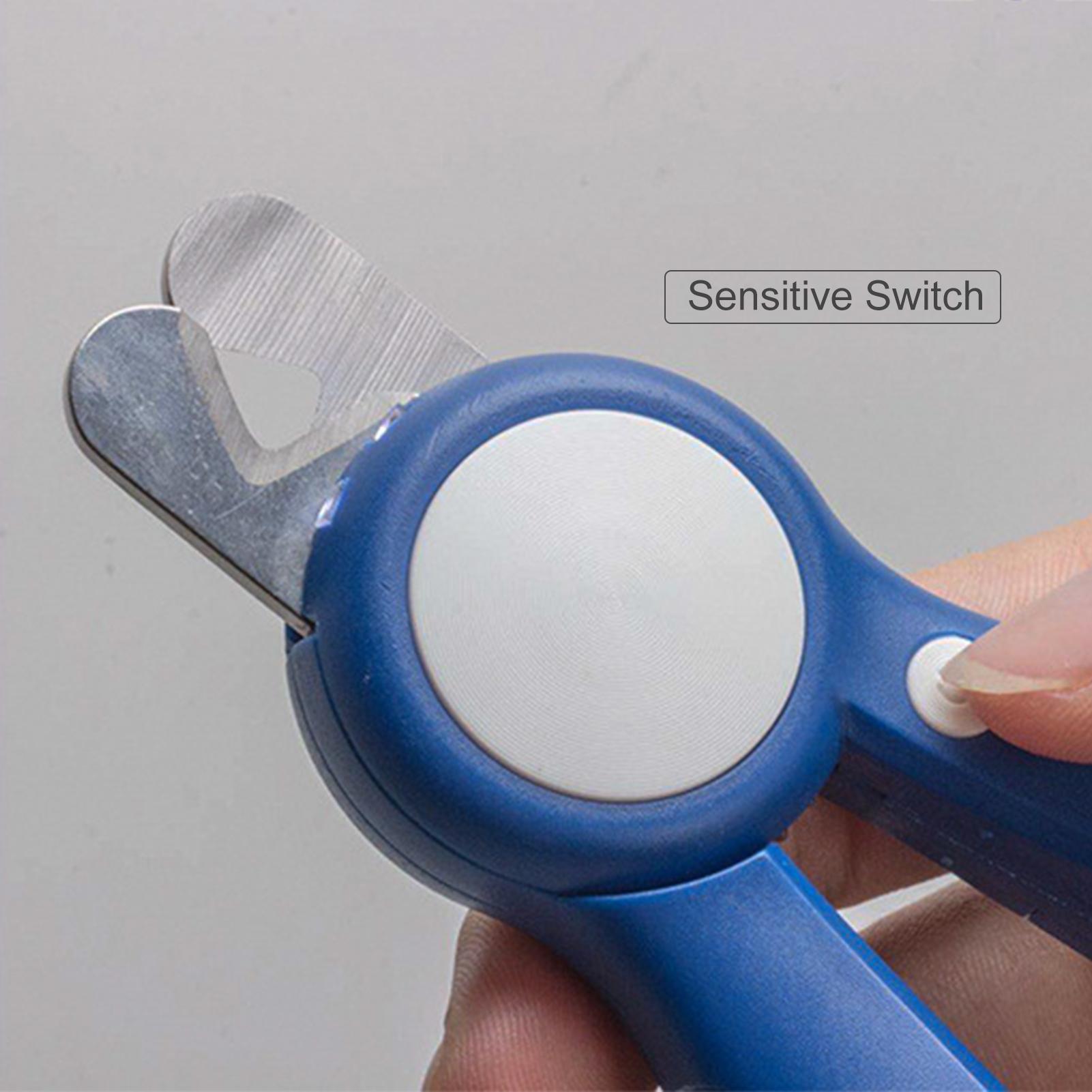 Dụng cụ cắt móng tay cho thú cưng có đèn led, chămsóc móng dễ dàng cho thú cưng