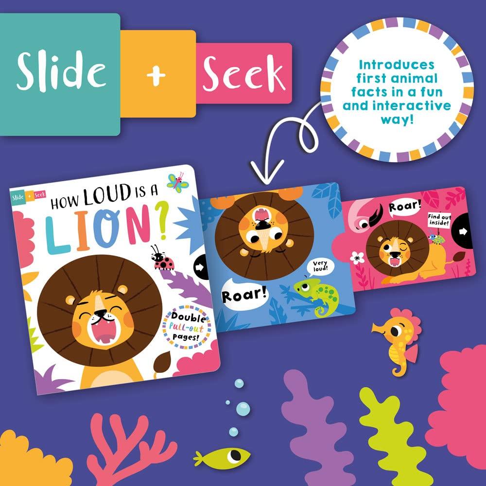 Sách ngoại văn: Slide And Seek - How Loud Is A Lion?