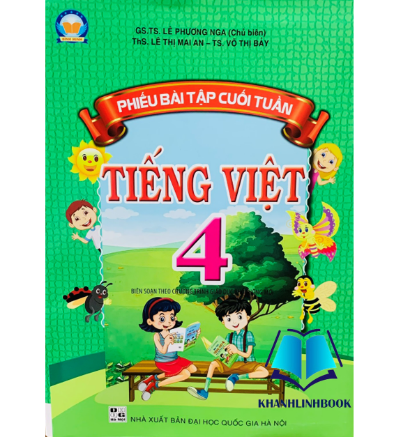 Sách - phiếu bài tập cuối tuần tiếng việt 4