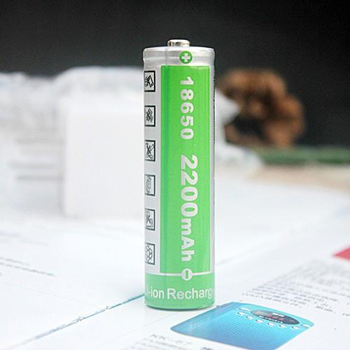 Combo 3 viên pin sạc 18650 HHTC 2200mah 3.7v đúng chuẩn