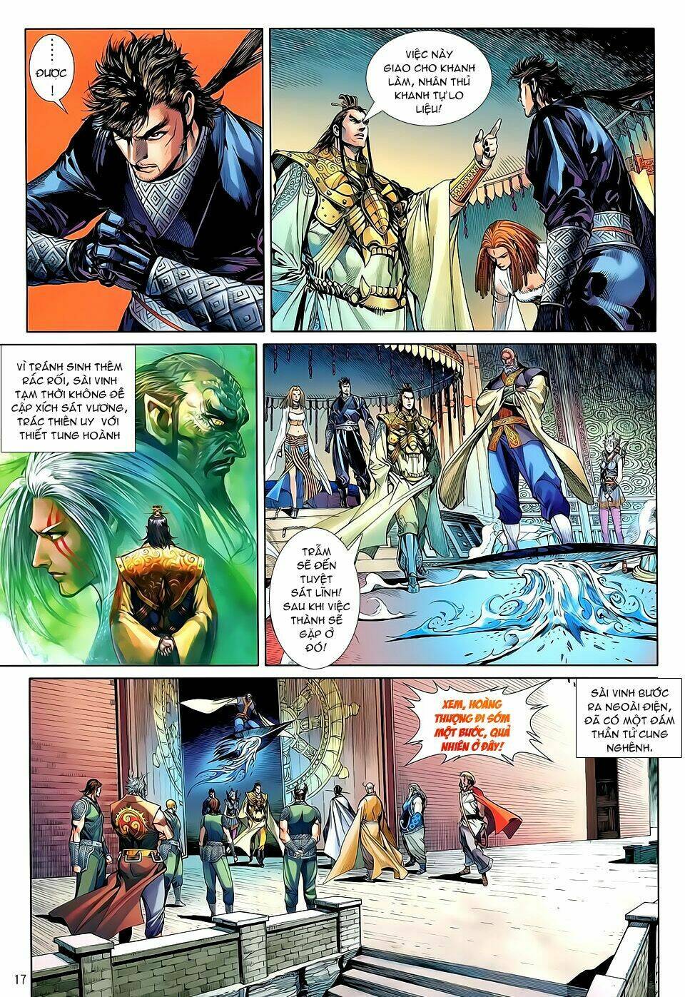 thiết tướng tung hoành (cựu tác) chapter 34 18