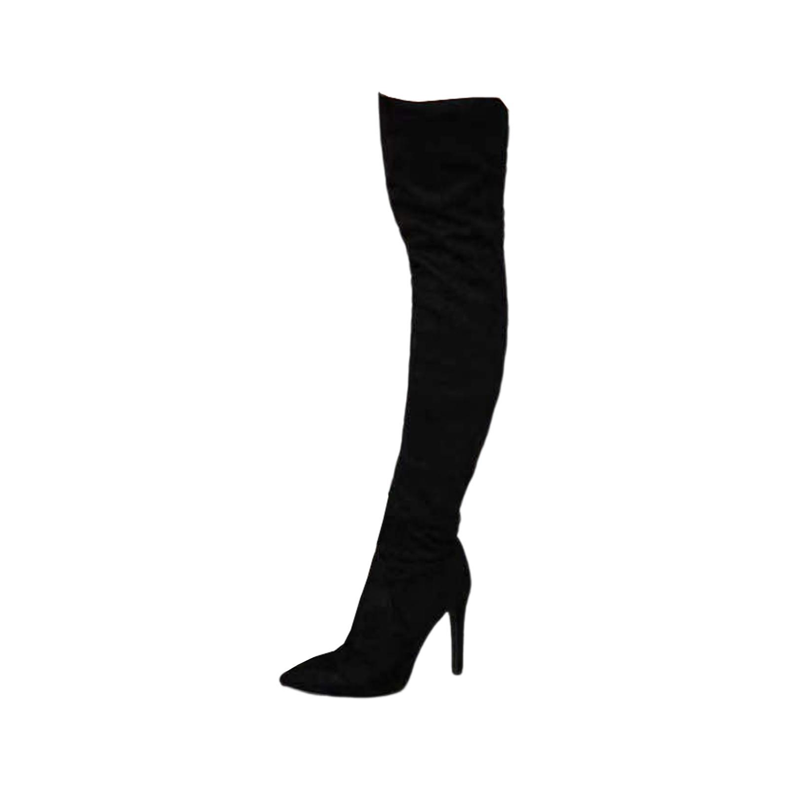 Over The Knee Boots for Female High Heel Long Boots for Shopping Outside Home Valentine'S Day Gifts