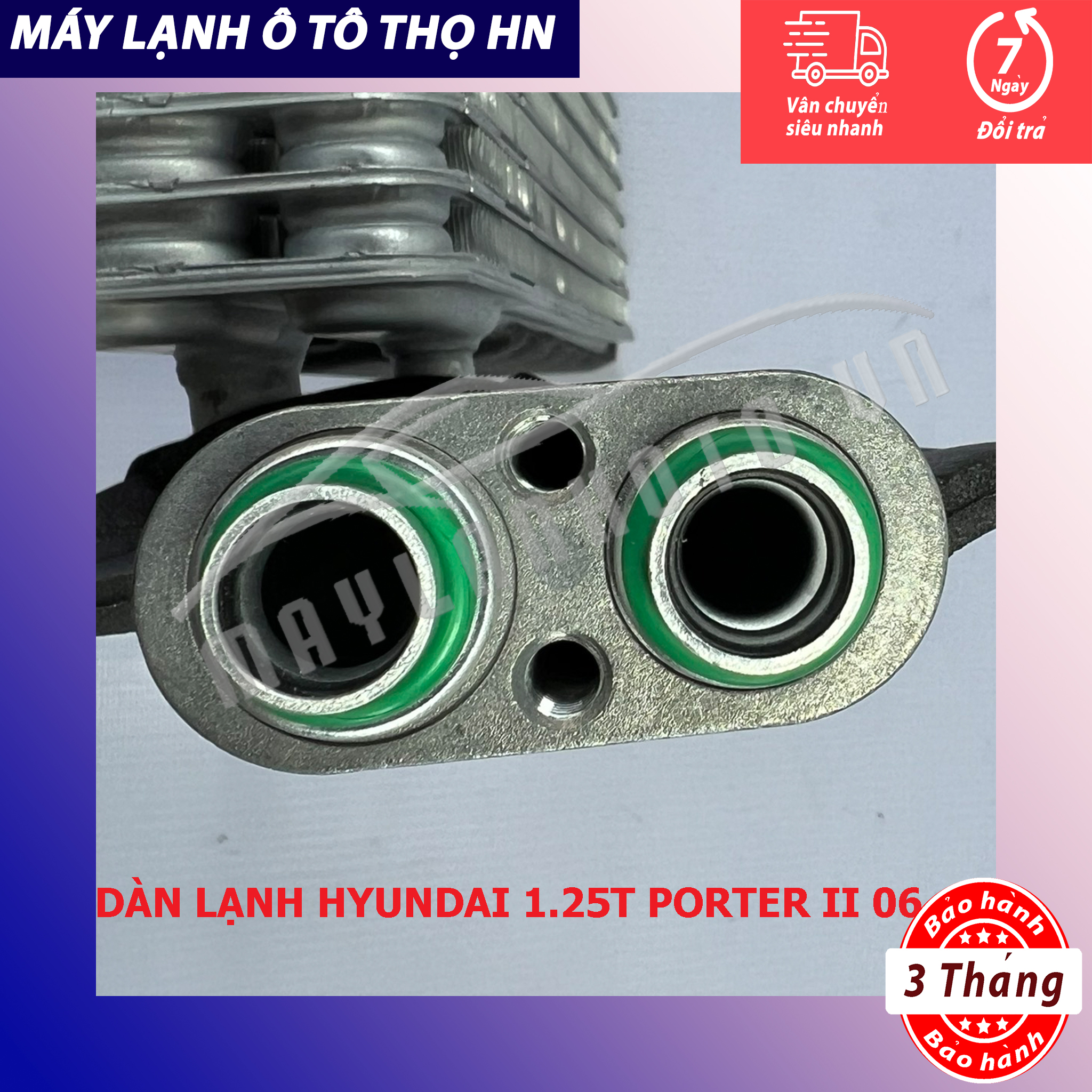 Dàn lạnh Hyundai Porter 2 1,25 tấn 2006 2007 2008 2009 2010 2011 2012 2013 2014 hàng xịn Hàn Quốc 06 07 08 09 10 11 12 13 14