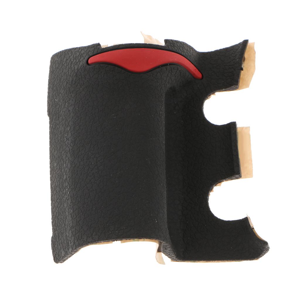 4 Pieces Grip USB Rubber Unit  For Nikon D300 Front Rear Cover With Tape - Black