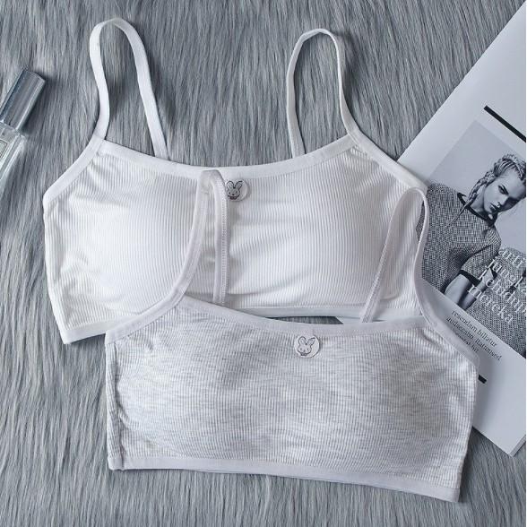 Áo Lót Lá Học Sinh Cotton Mỏng Nhẹ Thoáng Mát Cho Bé Gái-HOT