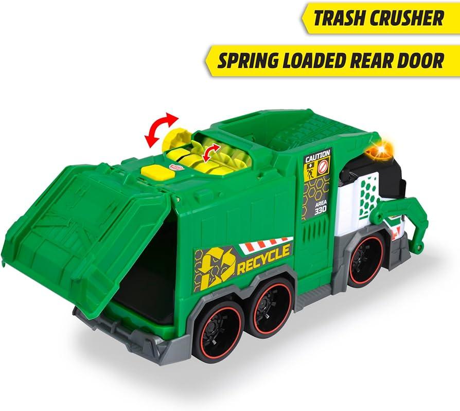 203307001 Đồ Chơi Xe Rác DICKIE TOYS Recycling Truck