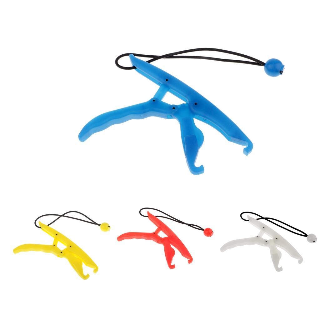 Fishing Plier Floating Fish Lip Grip Gripper Fish Grabber with Wrist Strap