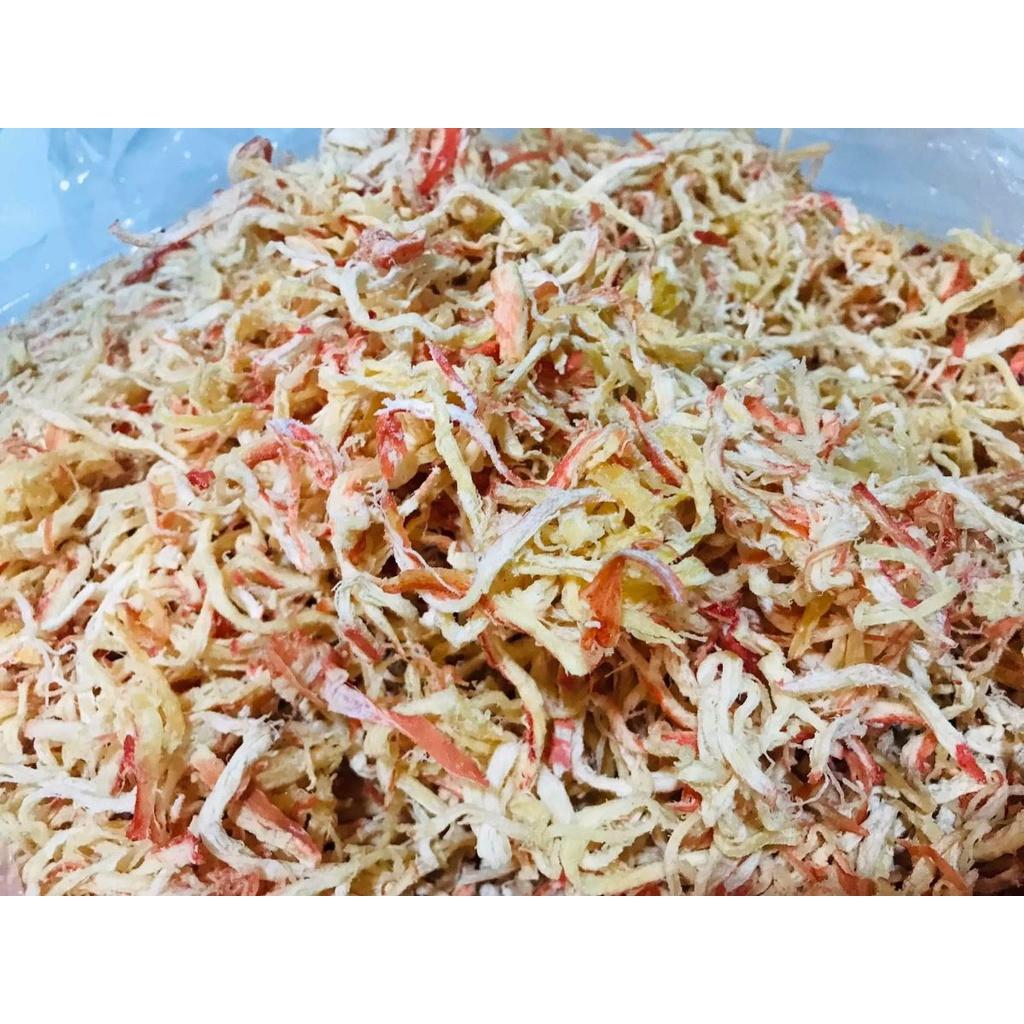 Mực Xé Sợi Hấp Nước Dừa Hộp 200gr