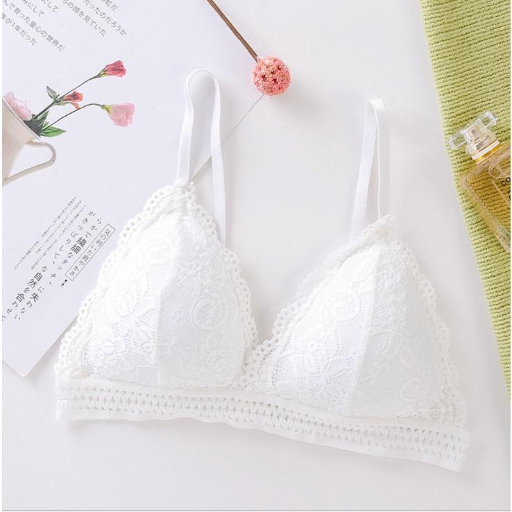 Bra ren nữ, áo lót ren nữ không gọng siêu nhẹ, thoáng mát