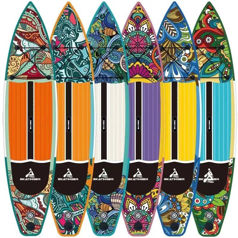 Skatinger SUP Board 11'6 - Thuyền SUP bơm hơi, ván chèo đứng họa tiết thổ cẩm bơm hơi chất lượng cao [HÀNG SẴN