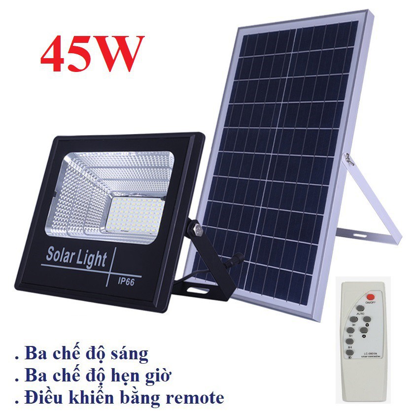 Đèn năng lượng mặt trời 45w