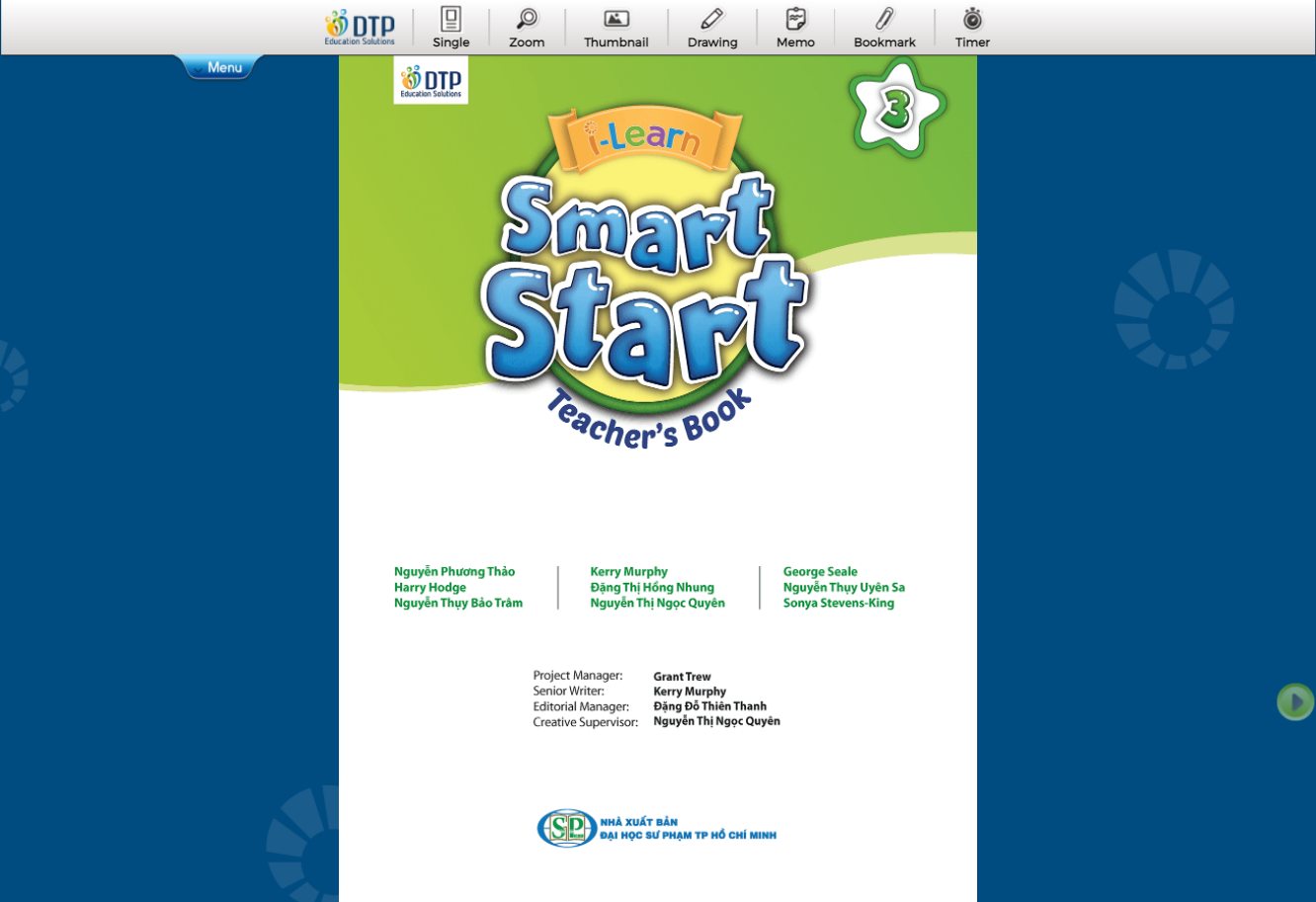 [E-BOOK] i-Learn Smart Start Level 3 Sách giáo viên điện tử