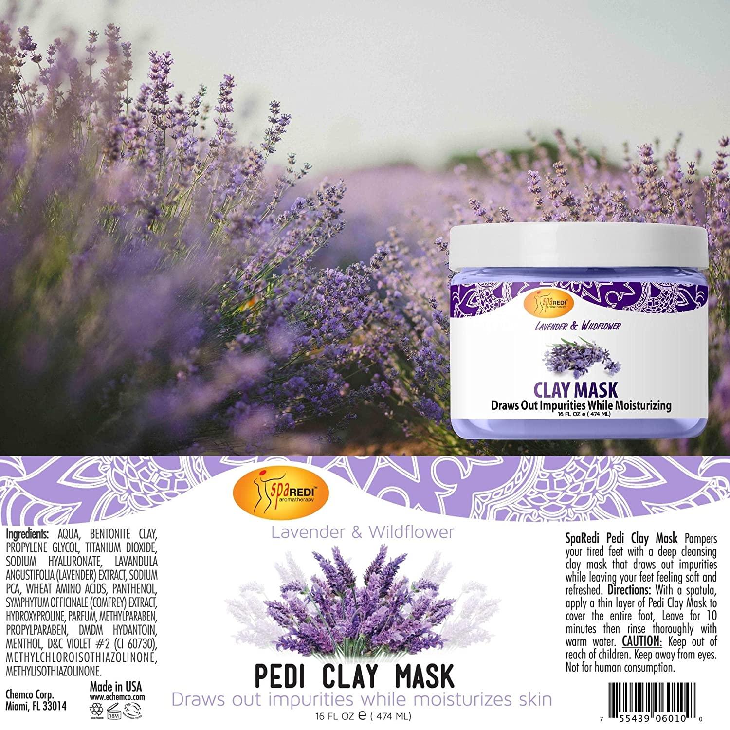 Măt nạ đất sét Pedi Clay Mask mùi Oải Hương 474 ml