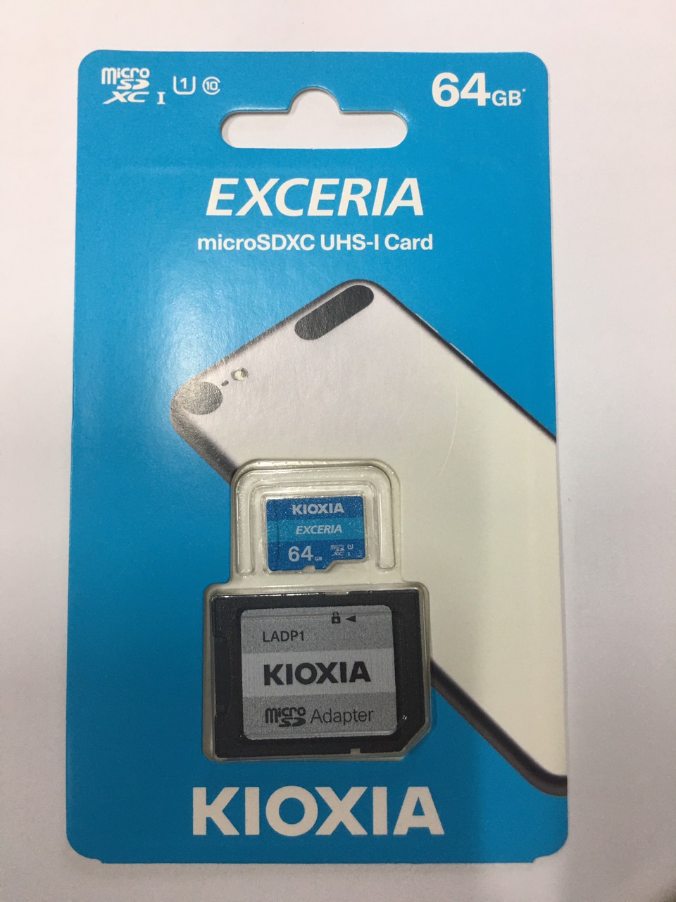 Thẻ nhớ MicroSD Kioxia 64GB Class 10 - Hàng Nhập Khẩu