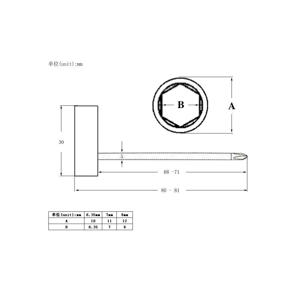 3 CHIẾC Tay Cầm Dài Đàn Guitar Giàn Cần Điều Chỉnh Cờ Lê Cờ Lê/7/8/6.35mm-Bạc
