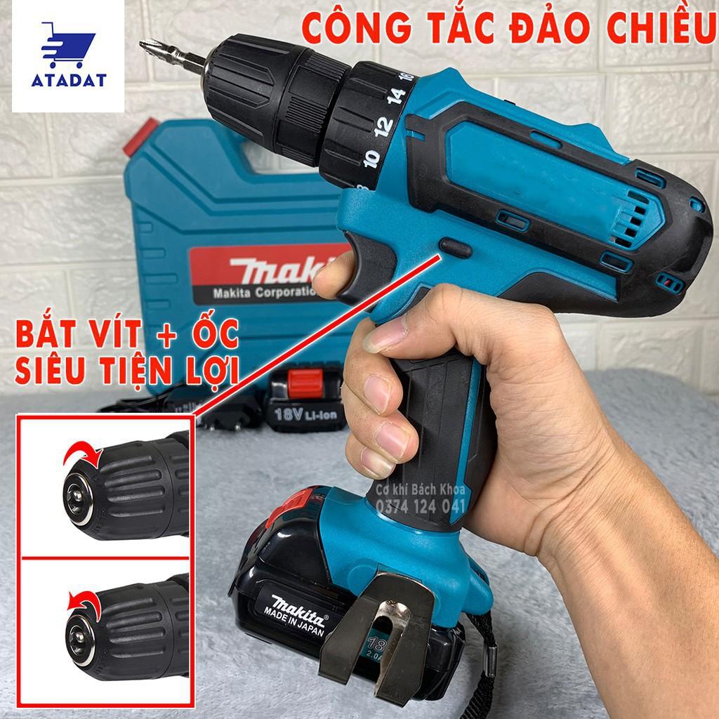 Máy Khoan Dùng Pin MAKITA 18V - Máy Bắt vít MAKITA 18V, Máy Khoan gỗ, Máy Vặn Vít 18V