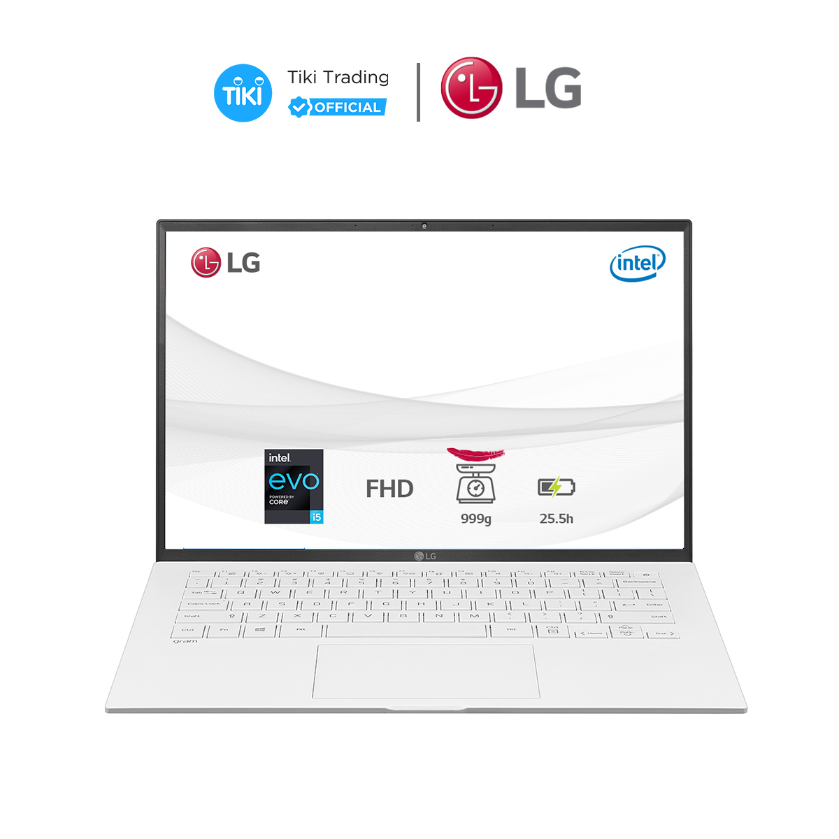 Laptop LG Gram 2021 14ZD90P-G.AX51A5 (Core i5-1135G7/ 8GB LPDDR4X/ 256GB SSD NVMe/ 14 WUXGA IPS/ NonOS) - Hàng Chính Hãng