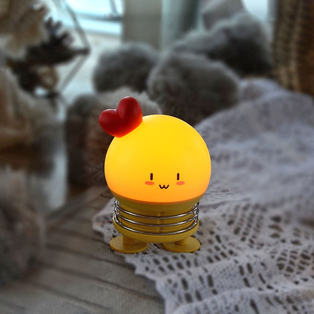 Đèn ngủ,đèn trang trí thú nhún lò xo ngộ nghĩnh