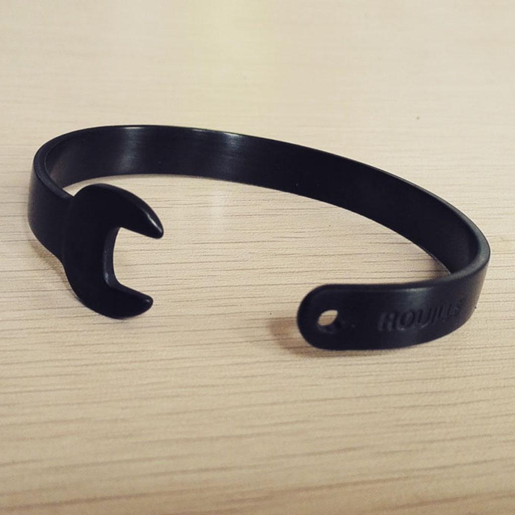 Vintage Style Wrench Open  Bracelet Bangle Adjustable