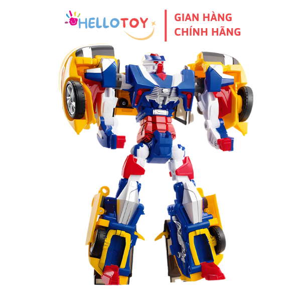 Đồ Chơi Mô Hình Lắp Ráp Xe Hơi Biến Hình Cỡ Lớn HELLO CARBOT FRON