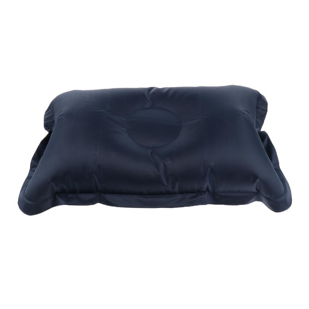 Portable Comfortable Inflatable Camping Pillow Head Cushion for Travel Hiking Backpacking Outdoor Sleeping