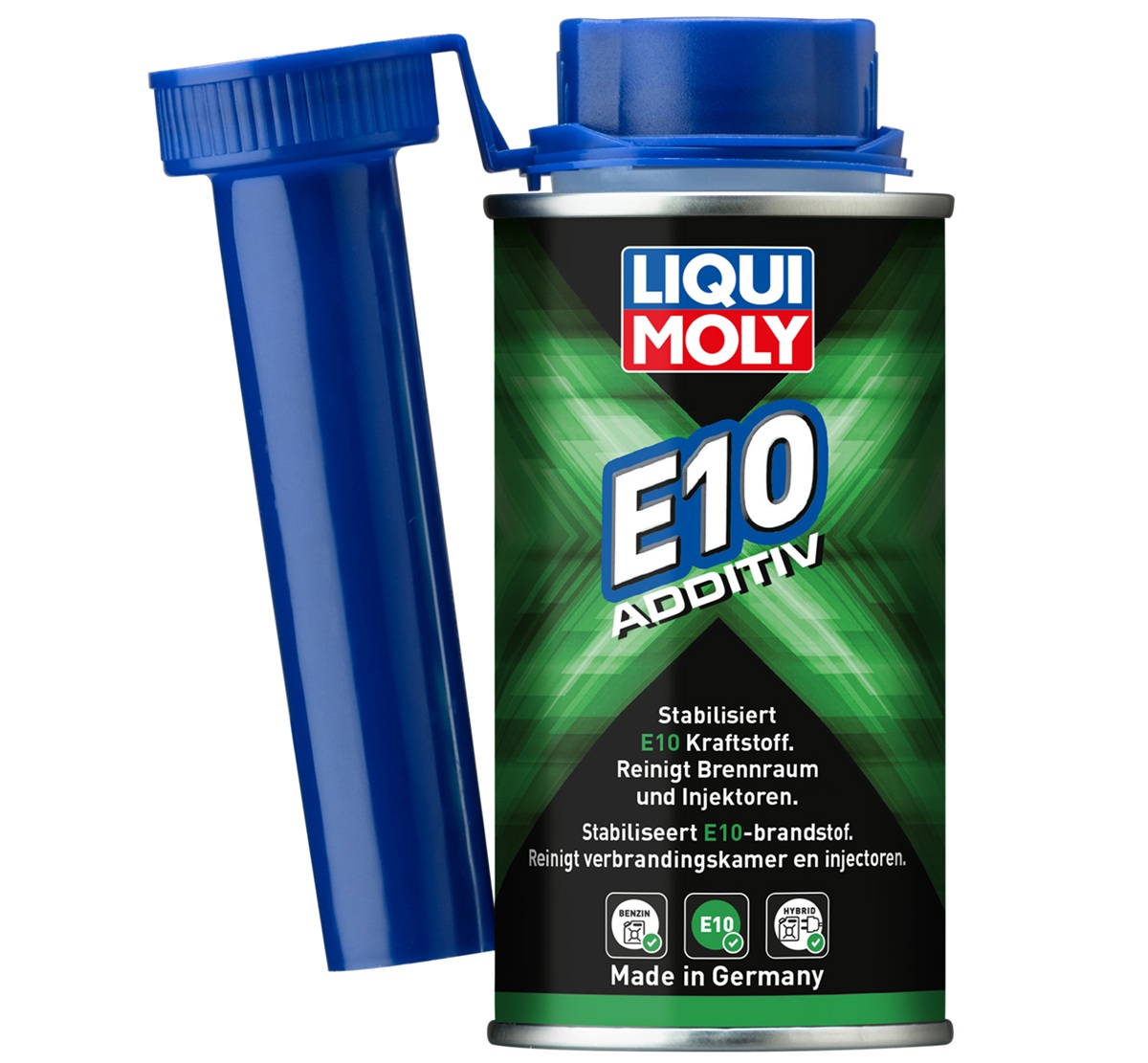 Phụ gia đặc biệt sử dụng cho xe dùng xăng E10 Liqui Moly 21421 - Tăng hiệu suất xe, tăng tốc và êm ái