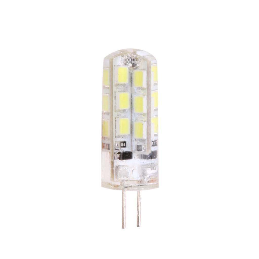 4-6pack 3W G4 LED Bulb SMD 3014 Lamp Crystal SpotLight Energy Saving White 220V